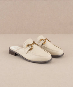 The Blakely Beige | Modern Mule Loafer