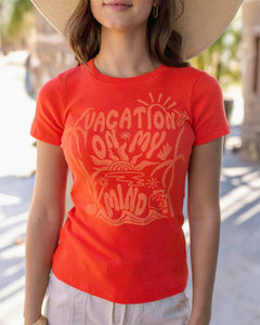 Cotton Baby Tee - Vacation