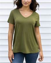 Perfect V-neck Tee in Solids