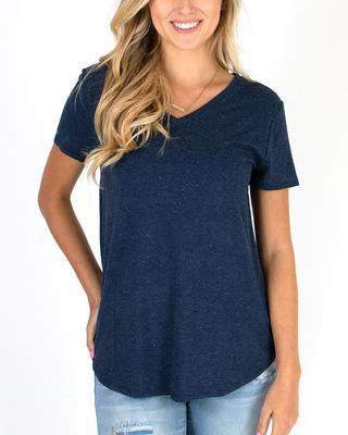 Perfect V-Neck Tee in Solids
